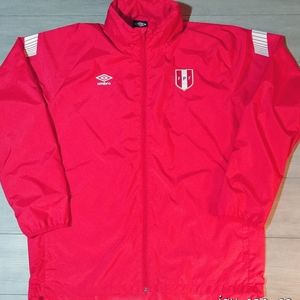 UMBRO PERU FPF WINDBREAKER RAIN JACKET SIZE XL